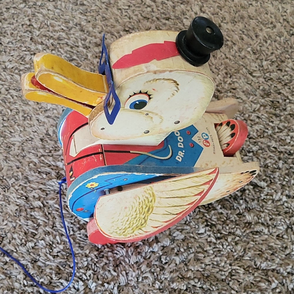 Fisher price 1950's duck